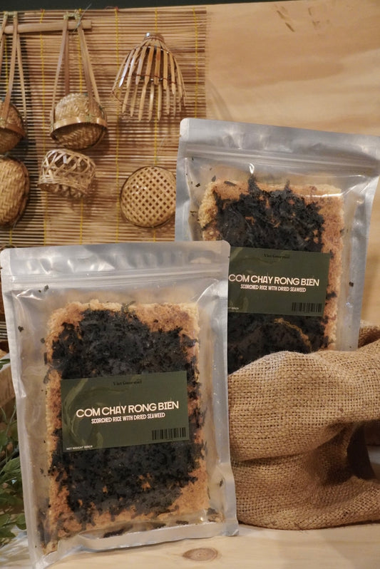 Viet Gourmet - Cơm Cháy Rong Biển | Scorched Rice with Dried Seaweed