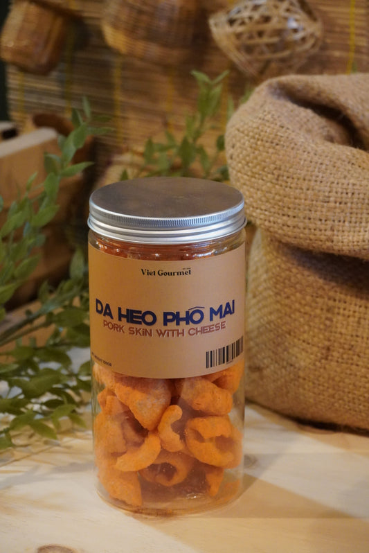 Viet Gourmet - Da Heo Phô Mai | Pork Skin with Cheese