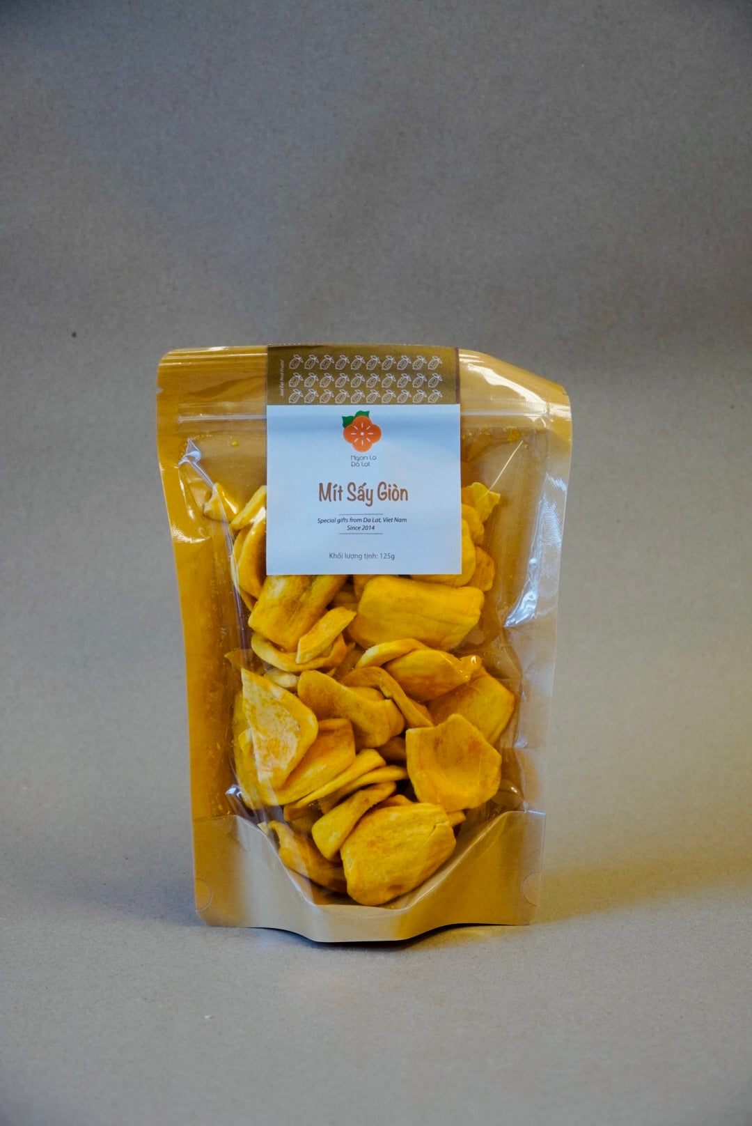 Ngon Lạ Đà Lạt - Mít Sấy Giòn | Dried Jackfruit [bag/125gr]