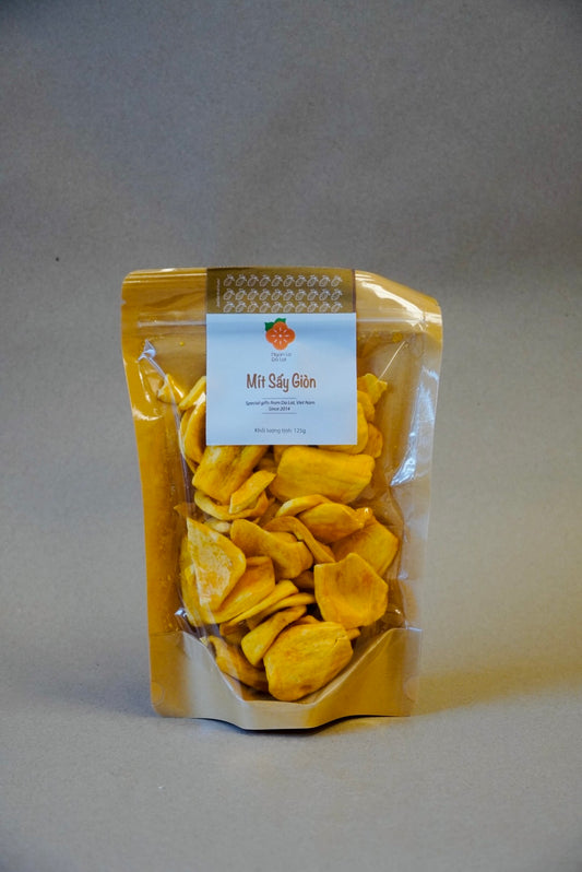Ngon Lạ Đà Lạt - Mít Sấy Giòn | Dried Jackfruit [bag/125gr]