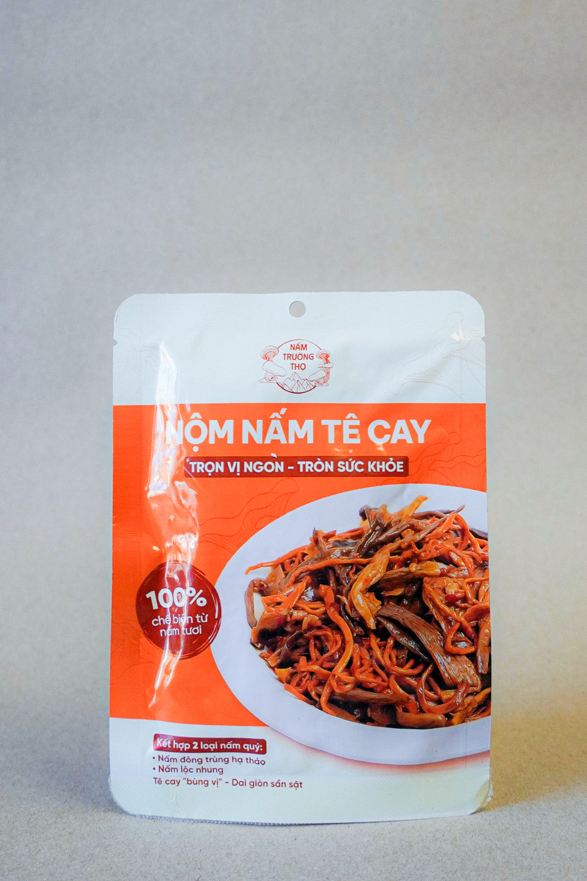 Nấm Trường Thọ - Nộm Nấm Tê Cay | Spicy and Numbing Mushroom Salad