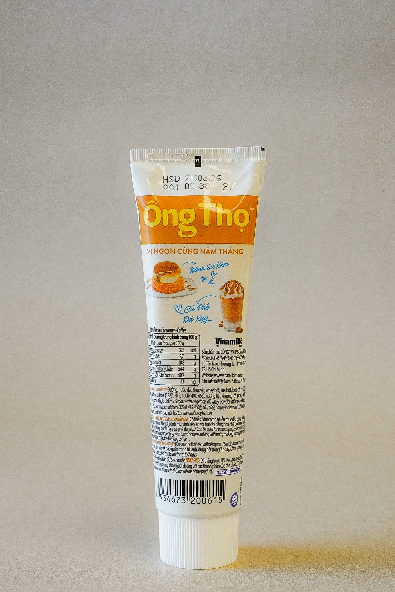 Vinamilk - Sữa Đặc Ông Thọ Vị Cà Phê | Creamer Coffee Flavor