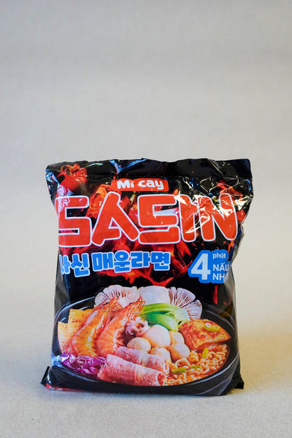 Sasin - Mì Cay Sasin Vị Kim Chi | Sasin Spicy Noodles – Kimchi Flavor [pcs/120g]