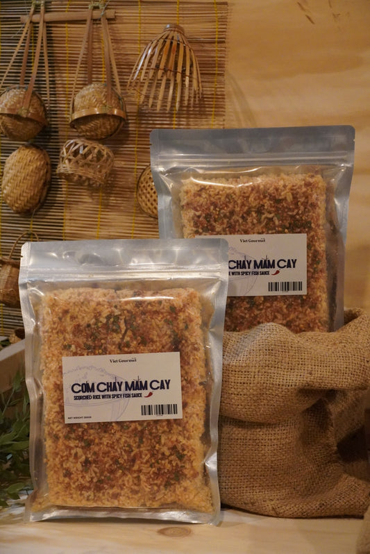 Viet Gourmet - Cơm Cháy Mắm Cay | Scorched Rice with Spicy Fish Sauce