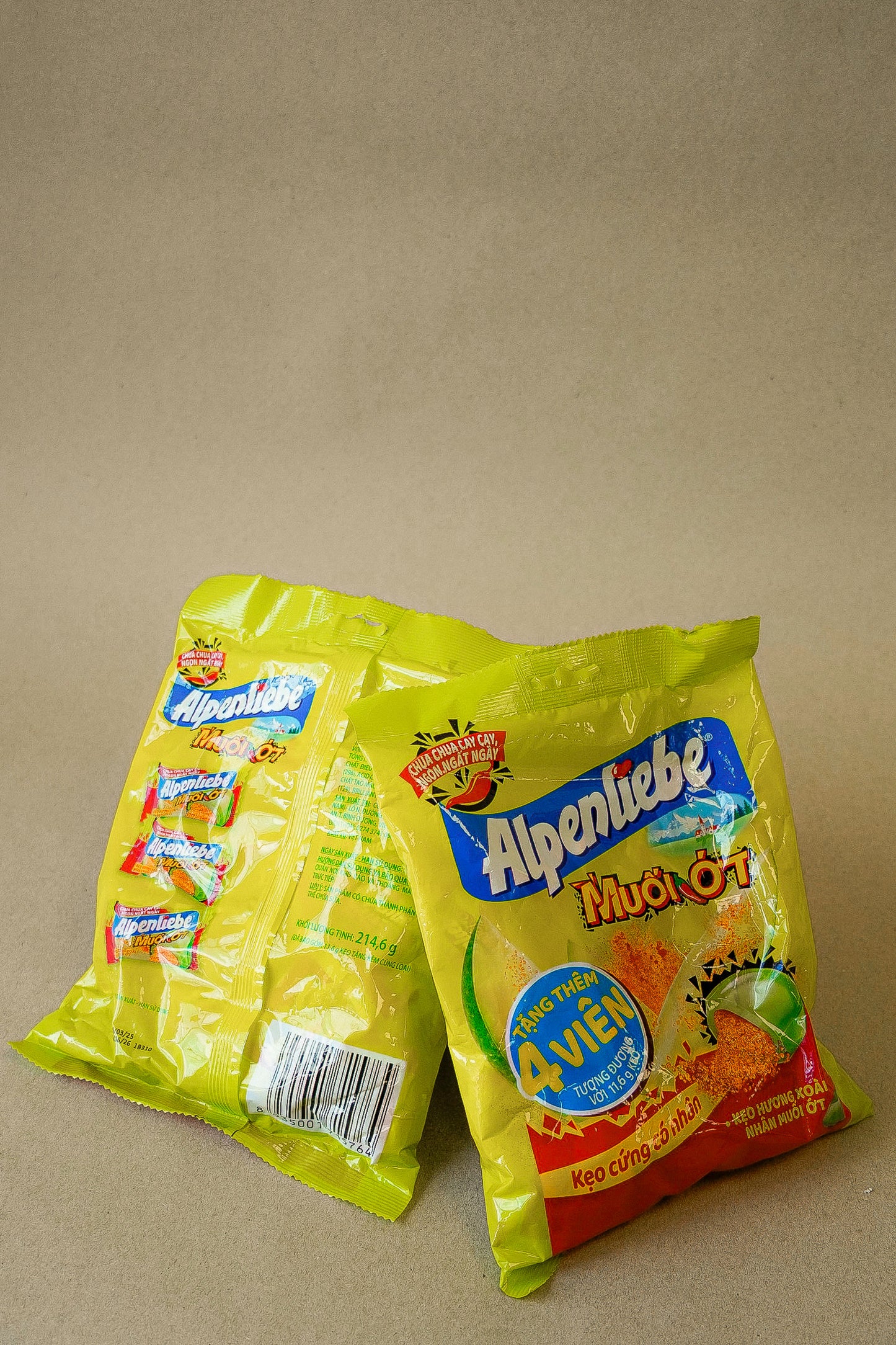 Alpenliepe - Kẹo Muối Ớt | Chili Salt Candy [bag/211,6gr]