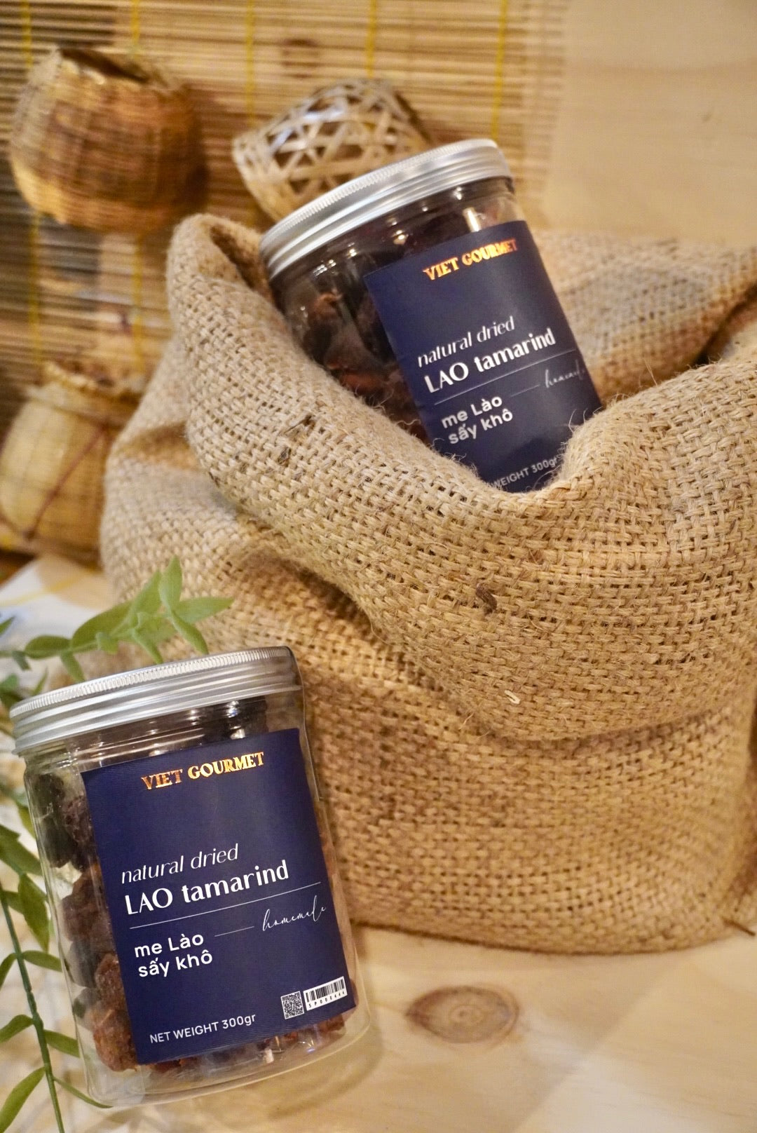 Viet Gourmet - Me Lào Sấy Khô | Natural Dried LAO Tamarind