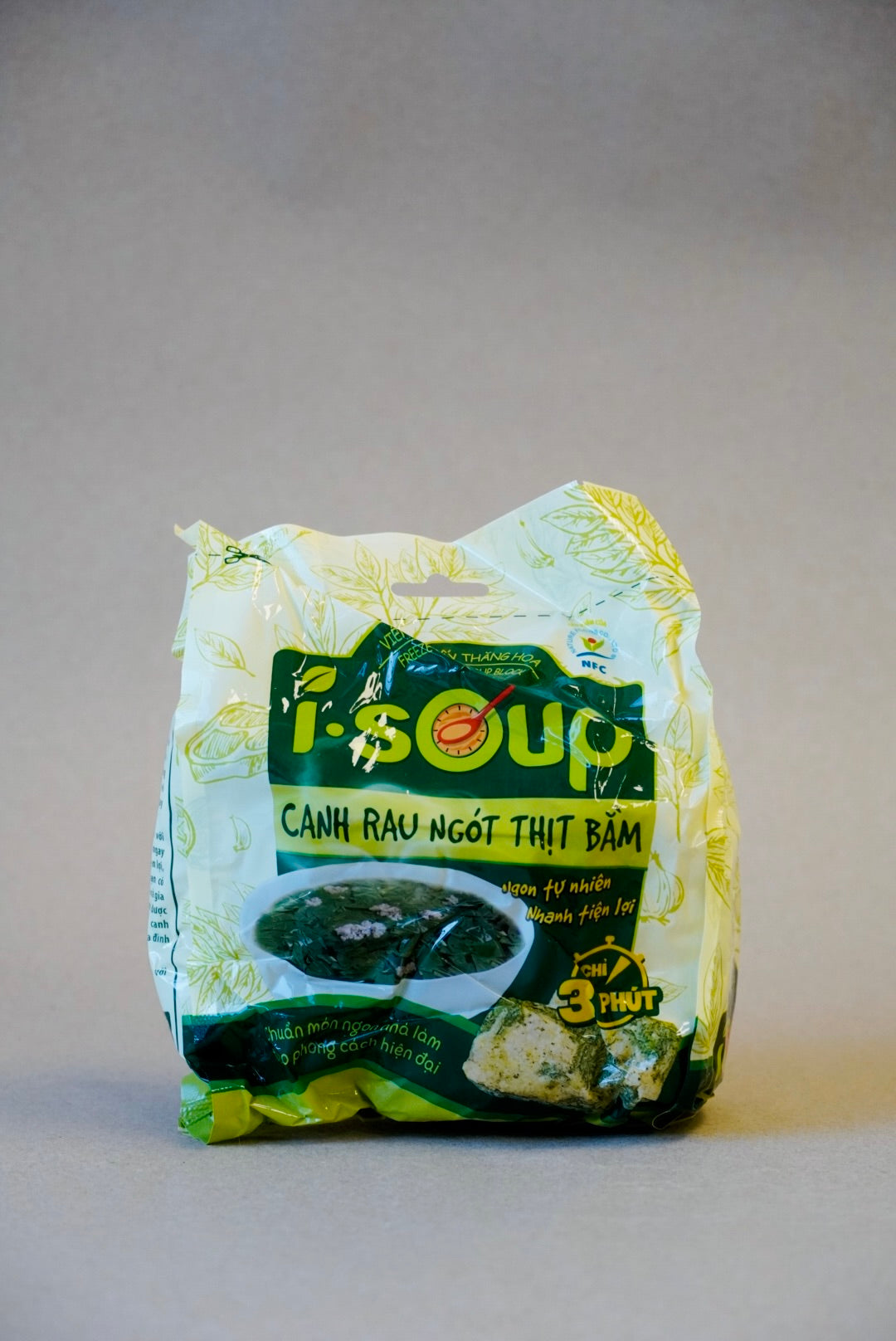 Isoup - Canh Rau Ngót Thịt Bằm | Malabar Spinach Soup with Ground Pork