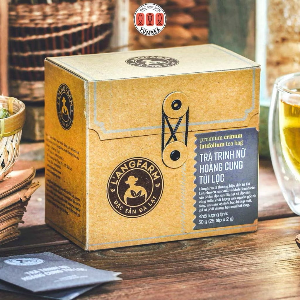 L'ang Farm - Trà Trinh Nữ Hoàng Cung Túi Lọc | Premium Crinum Latifolium Tea Bag