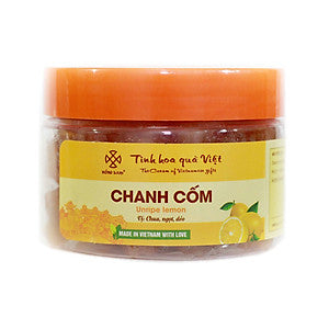 Hồng Lam - Chanh Cốm | Lime with Young Green Rice Flakes [bag/100gr]