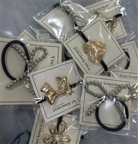 Viet Gourmet - Metallic Hair Tie
