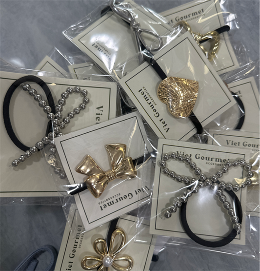 Viet Gourmet - Metallic Hair Tie