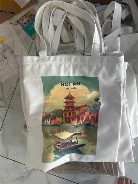 Viet Gourmet - Printed Canvas Tote Bag