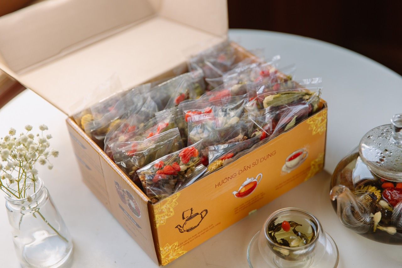 Viet  Gourmet - Dưỡng Huyết Trà Mini | Mini Herbal Tea for Blood Health