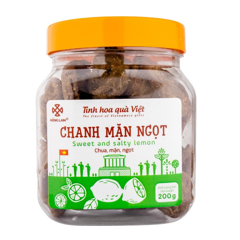 Hồng Lam - Chanh Mặn Ngọt | Sweet & Salty Lemon [bottle/200gr]