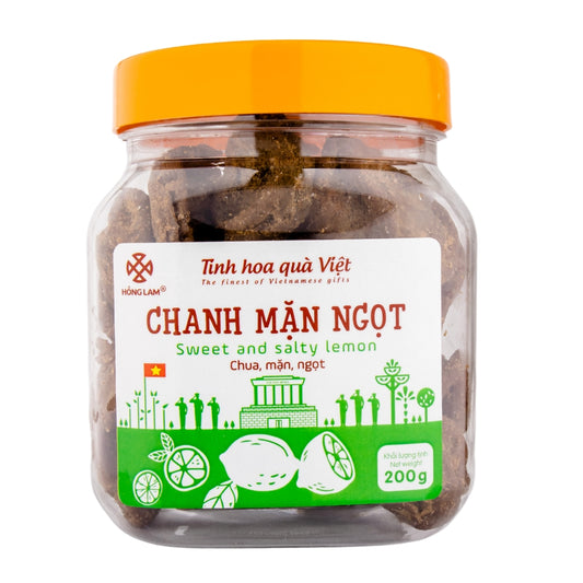 Hồng Lam - Chanh Mặn Ngọt | Sweet & Salty Lemon [bottle/200gr]