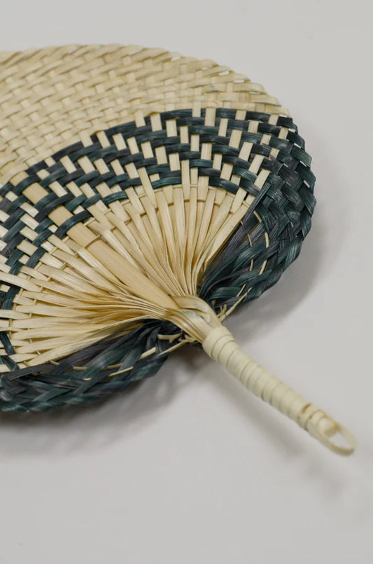 La Botanica - Large Dark Green Fan