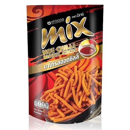 VFOODS - Bánh Que Mix Vị Ớt Cay | Flavor Hot Chili Biscuits Sticks