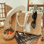 Emiline - Beach Straw Tote