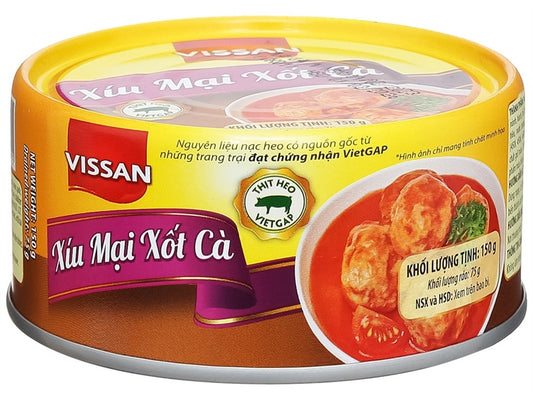 Vissan - Xíu Mại Sốt Cà | Meatballs in Tomato Sauce