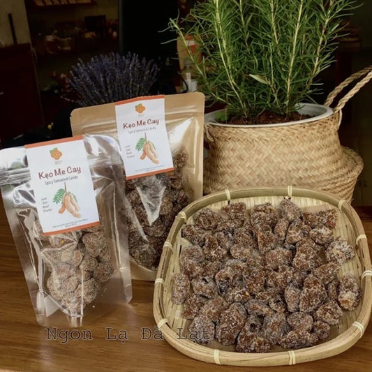 Ngon Lạ Đà Lạt - Kẹo Me Cay | Spicy Tamarind Candy [bag/150gr]
