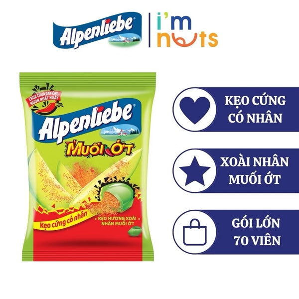 Alpenliepe - Kẹo Muối Ớt | Chili Salt Candy [bag/211,6gr]