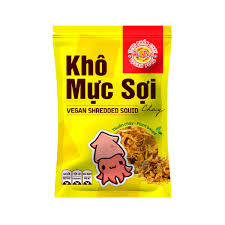 Âu Lạc - Khô Mực Sợi Chay| Vegan Shredded Squid [bag/50gr]