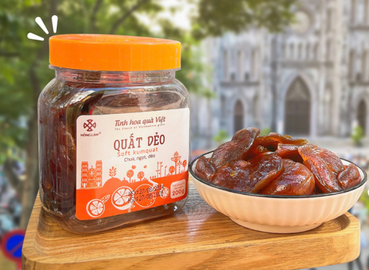 Hồng Lam - Quất Dẻo | Soft Kumquat [bottle/200gr]
