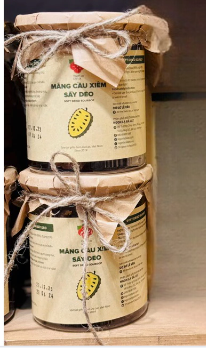 Ngon Lạ Đà Lạt - Mãng Cầu Xiêm Sấy Dẻo | Soft Dried Soursop [bottle/230gr]