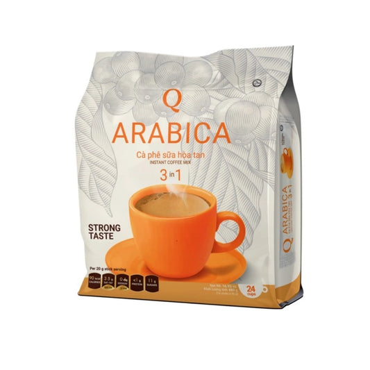 Q Coffee - Arabica Cà Phê Sữa Hoà Tan 3in1 | Instant Coffee Mix [sticks x 20g]