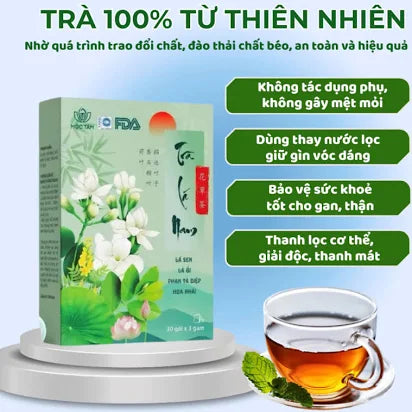 Mộc Lâm - Trà lá Nam [box/30 sticks x 3g]
