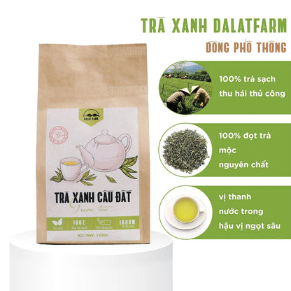 Đà Lạt Farm - Trà Xanh Cầu Đất | Green Tea [bag/150gr]